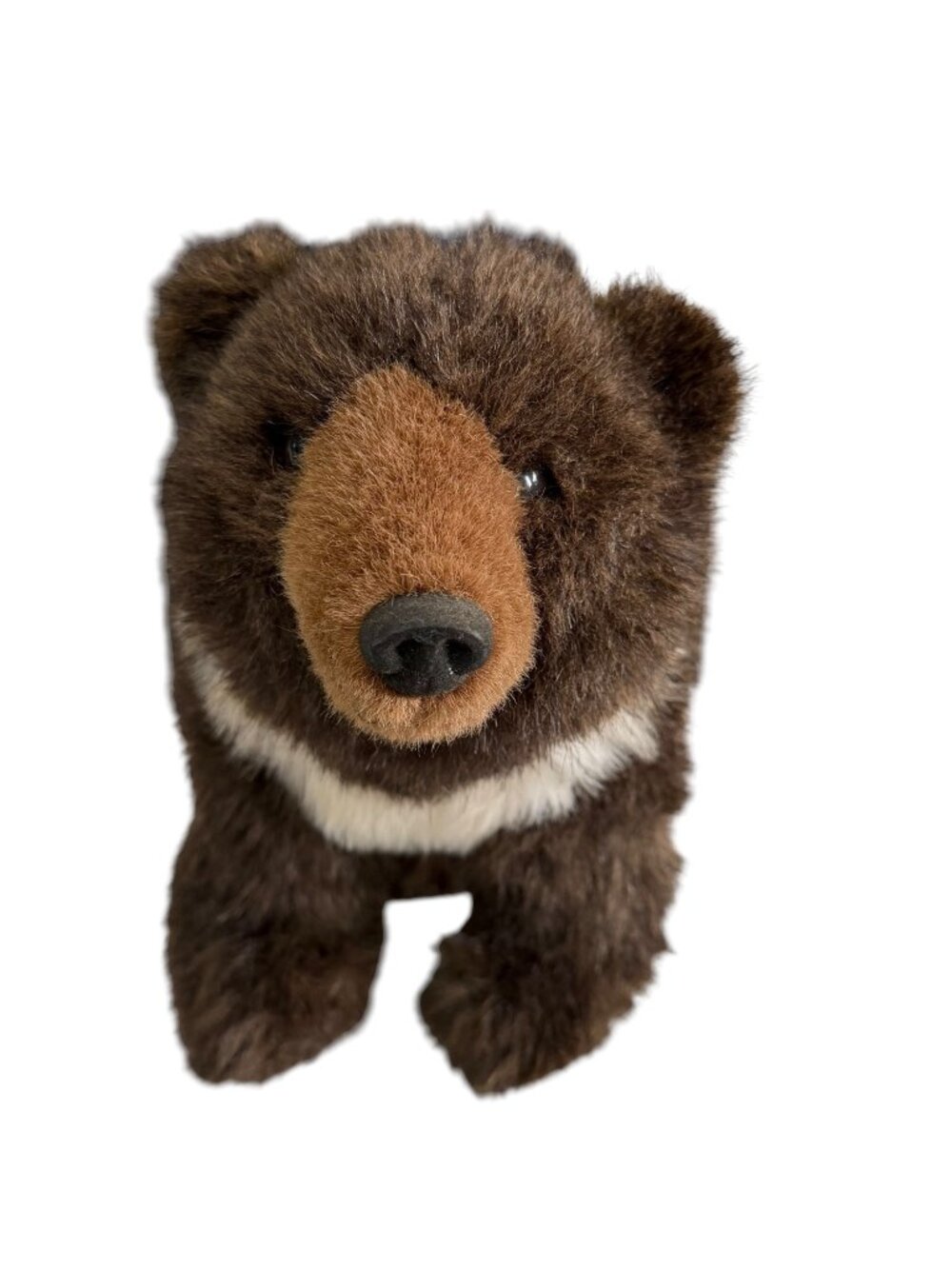 Vintage 1985 WWF Asiatic Black Moon Bear Plush Determined Productions Korea 13"